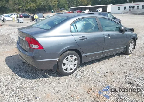 2011 Honda Civic Lx из США, поврежденный, VIN 19XFA1F57BE004413